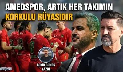 Amedspor artık her takımın korkulu rüyasıdır. !!!