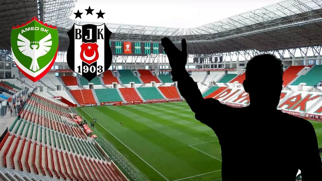 Amedspor-Beşiktaş maçının hakemi belli oldu