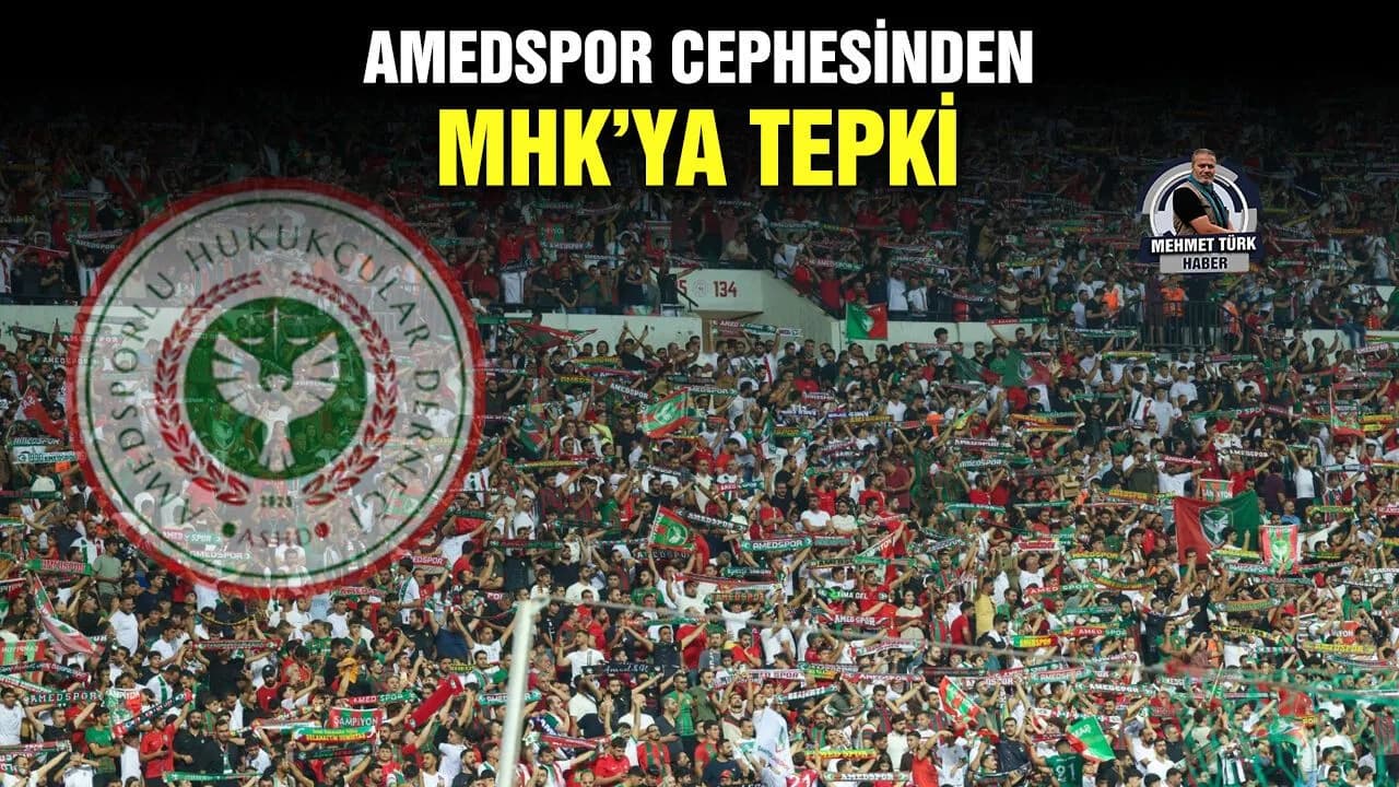 Amedspor cephesinden MHK’ya tepki