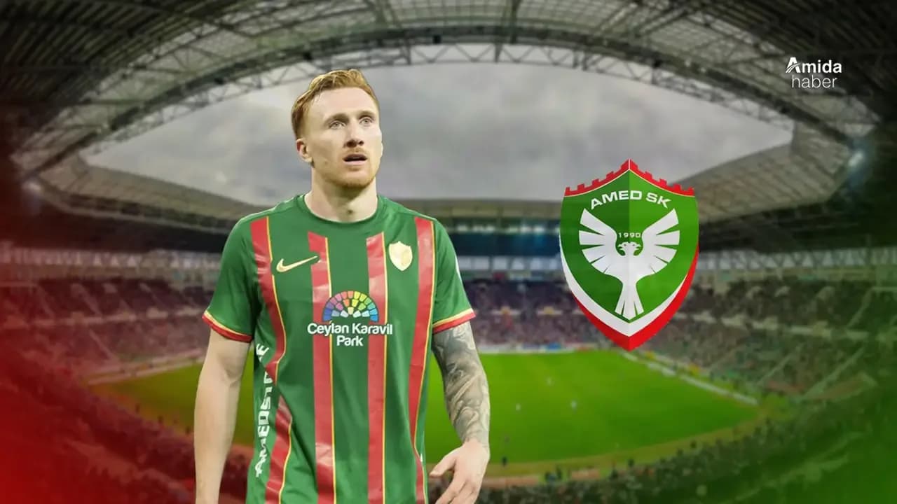 Amedspor’un İskoç yıldızı Diyarbakır’da baba oldu