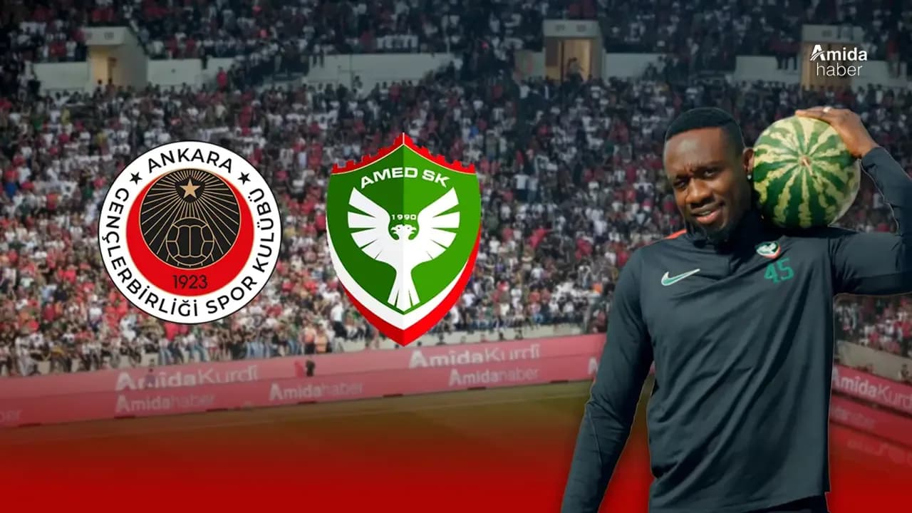 Amedspor’dan Gençlerbirliği’ne karpuzlu gönderme