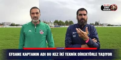 Efsane kaptanın adı bu kez iki teknik direktörle yaşıyor