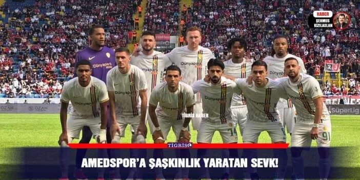 Amedspor’a şaşkınlık yaratan sevk!